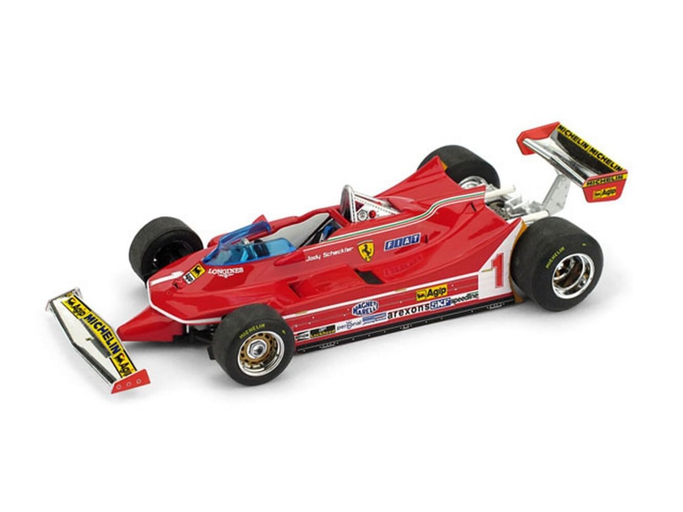 

Blum Ferrari 312 T5 1980 Гран-прі Аргентини Джоді Шектер R574 #1 1/43