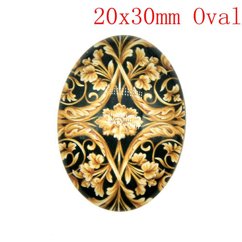 Flat Back Glass Cabochon Accessories Parts Male Jewelry Bulk Personalized Materials