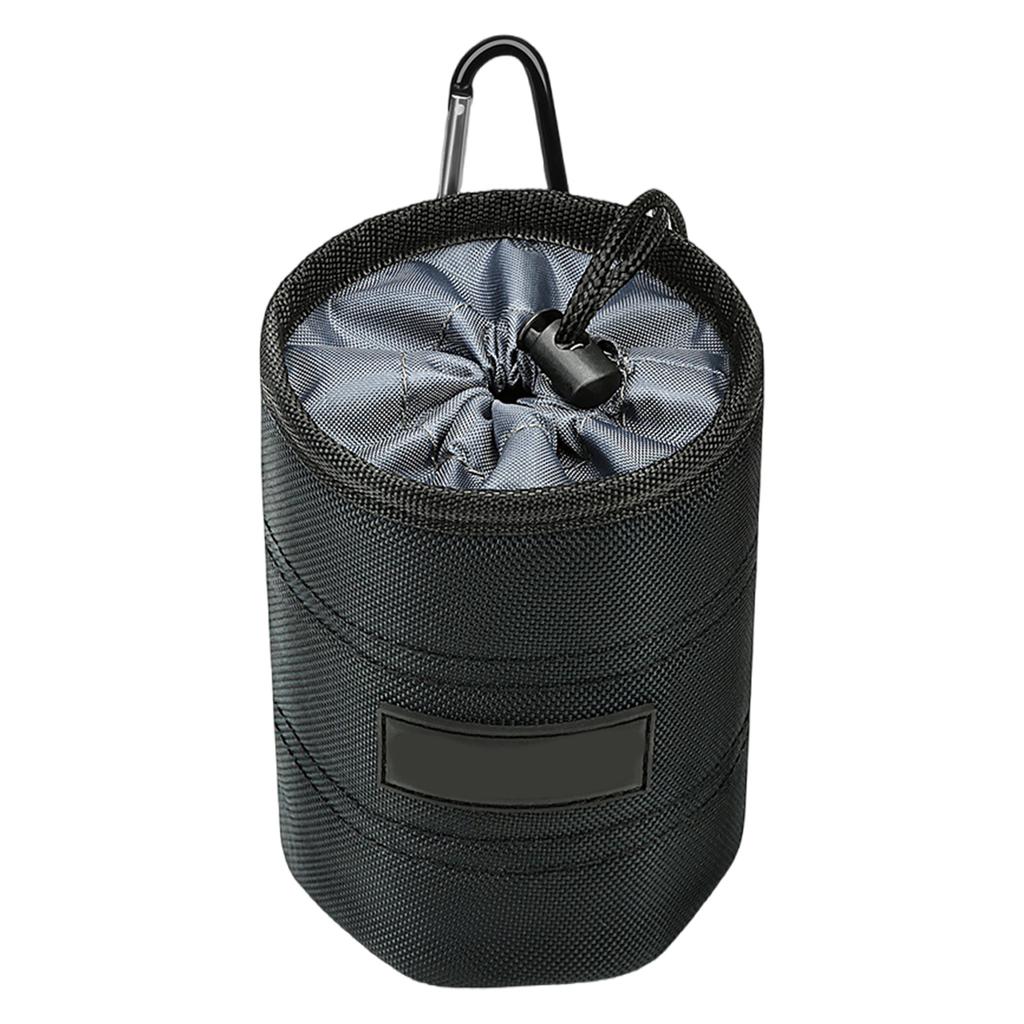 Portable Wear Resistant Tool Pouch Bag Thickened Ideal for Industrial Use with Adjustable Waist Belt and Multiple Pocket