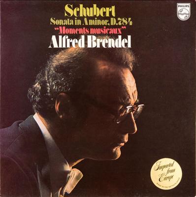 LP Record ALFRED BRENDEL  Schubert Sonata In A Minor D. 784 6500418 PHILIPS 1979 Netherland Classical Used