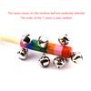 1Pc Cross Rainbow Hand Ring Colorful Ring Colorful Cross Ring Baby And Child Bell Puzzle And Early Education Toys