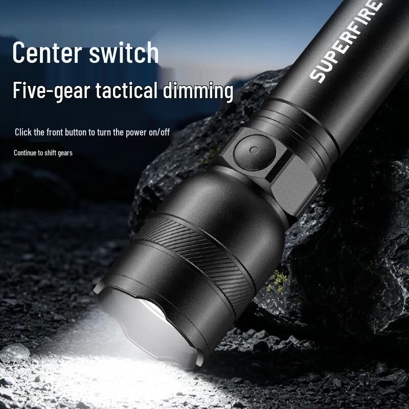 SupFire A21 Rechargeable LED Flashlight