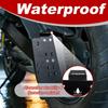 1 Set Universal Side Mount Motorcycle Registration Number License Plate Holder Bracket With LED Light Fender Eliminator
