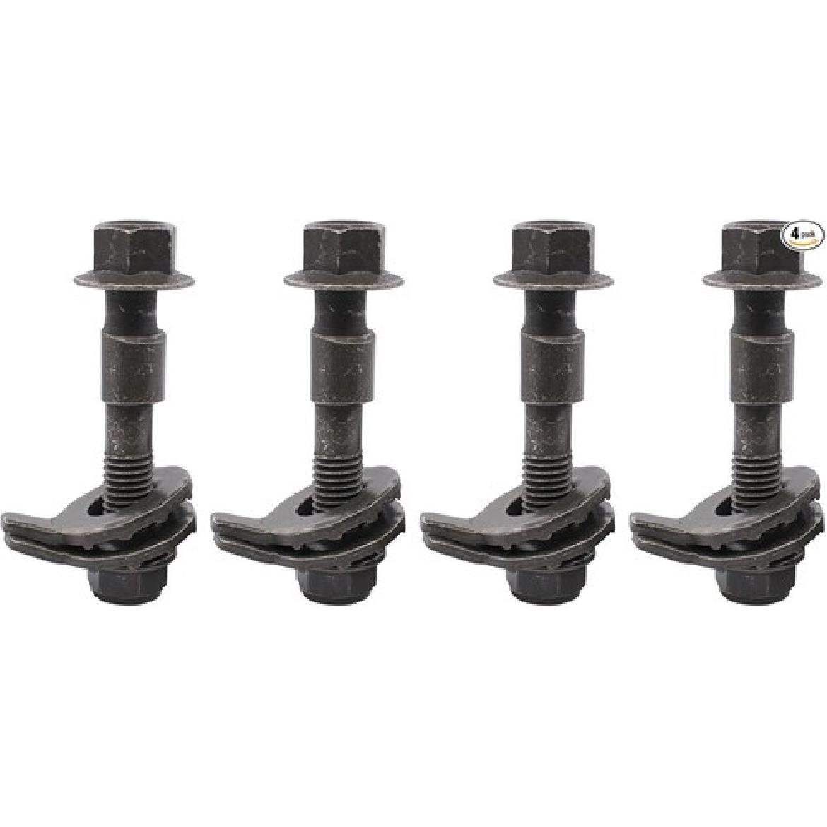 Pack of 4 14mm Cam Bolt Kit Adjustable Camber Correction Alignment Kit for Vehic