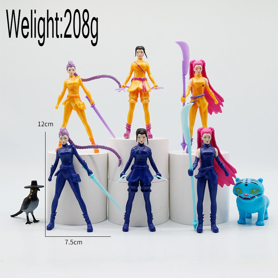 Anime Kpop Demon Hunters Figure Model Toy Cartoon Gaming Peripherals Desk Decoration Collection Figures Model Toy For Kid Gift