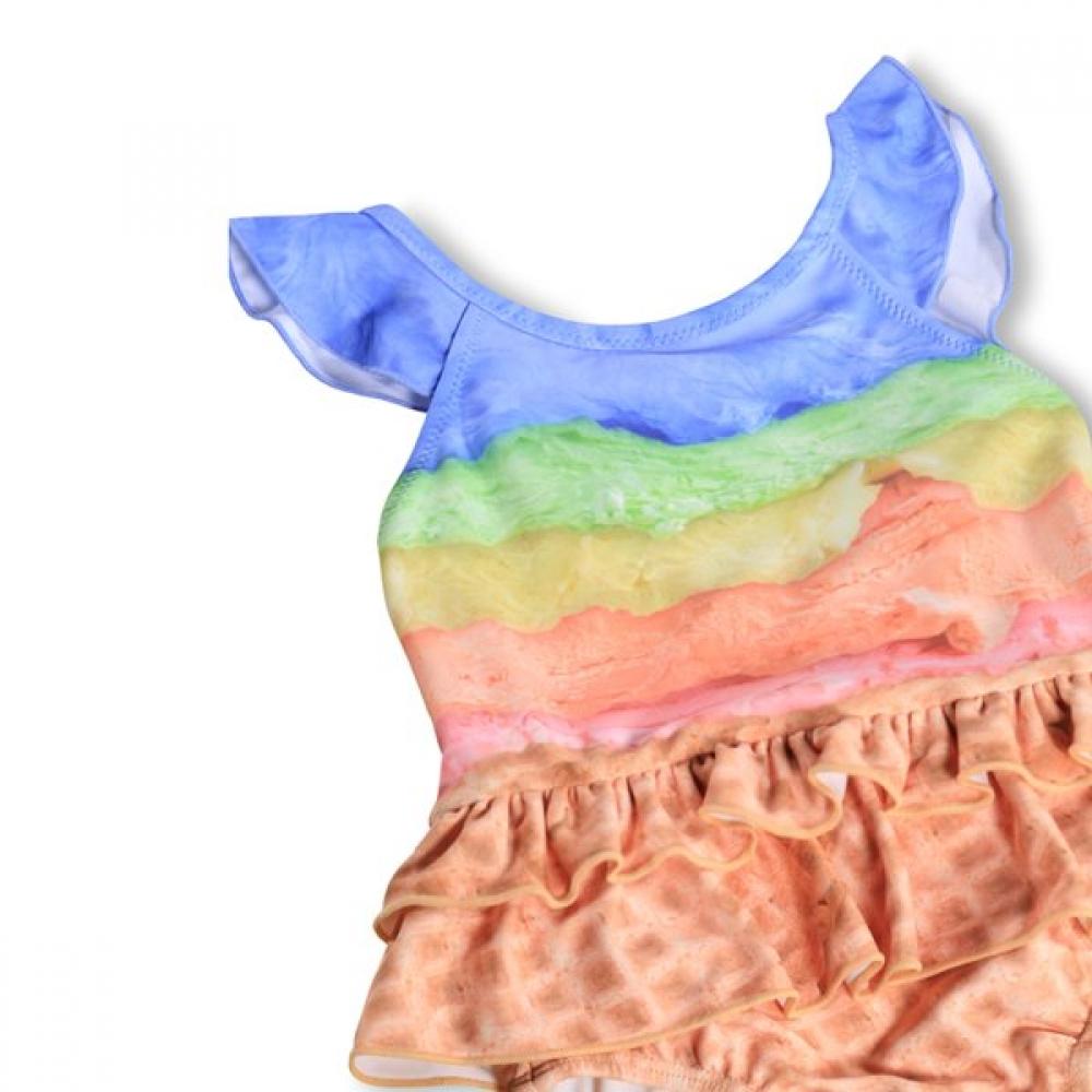 Mollo Uv Swim Suit Rainbow 9m 3y Akis9sw028
