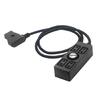 D-tap Male to 4 Port Dtap Female Power Supply Adapter for Multiple Devices