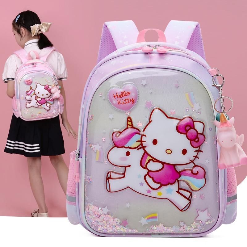 Children's Schoolbag Cute Kindergarten Schoolbag Girl Baby Burden Reduction Backpack First-class Primary School Schoolbag