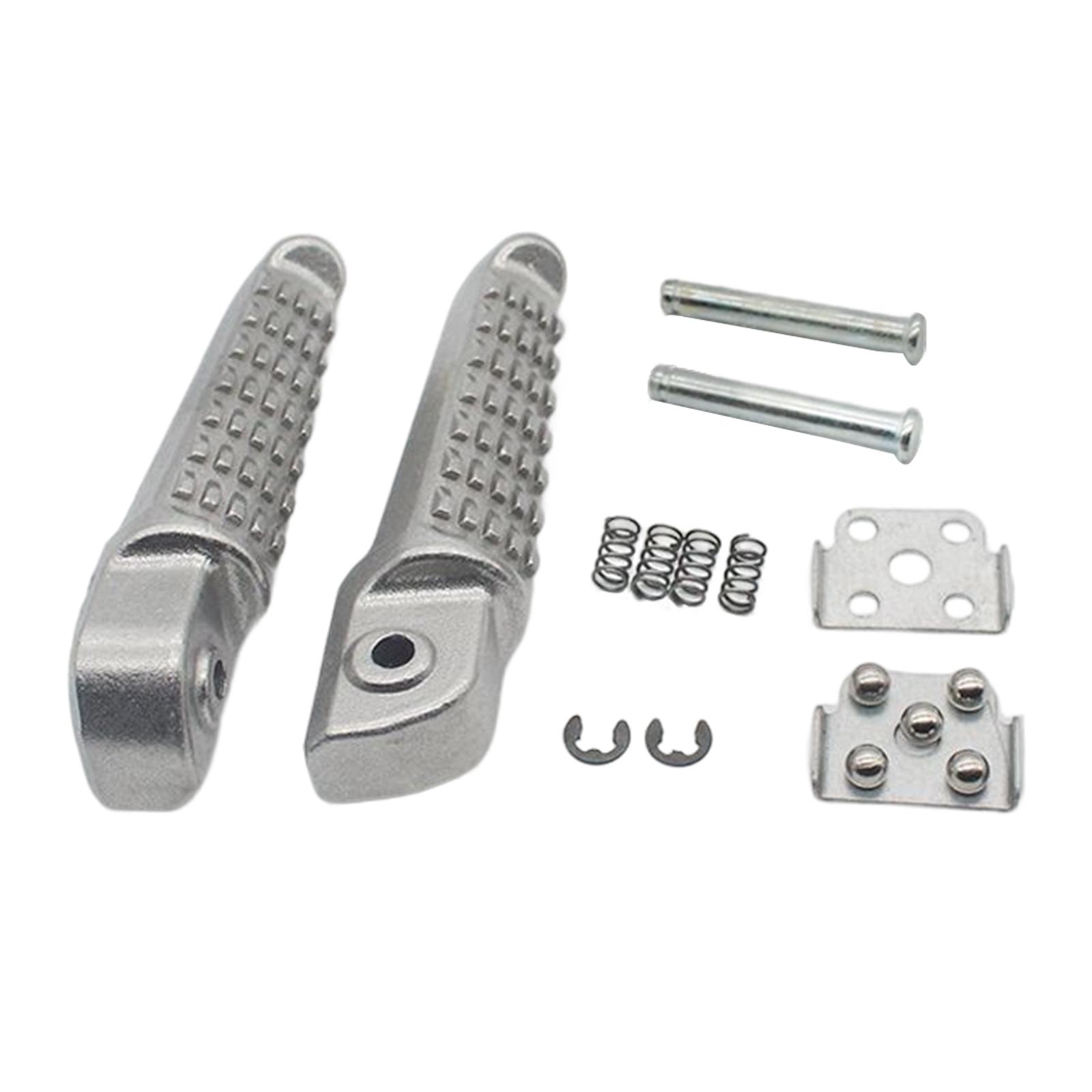 Foot Pegs Set Replacement Spare Parts Accessories Easy to Install Foot Pedals