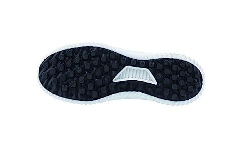 Xebec Safety Work Shoes 85412, Mesh, Breathable, Shock-Absorbing, Lightweight, Slip-On, Anti-Moisture, Elastic Laces, White, Size 23.0 cm