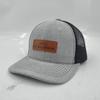 Custom Logo Animal Hunting Leather Patch Mesh Snapback Richardson 112 Trucker Hats Caps Duck Camo Trucker Hats