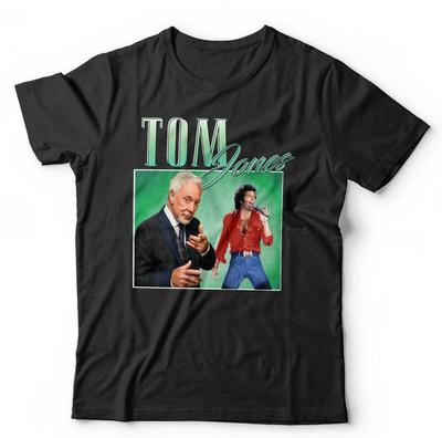 T-shirt Tom Jones Apprezzamento Unisex e Bambini Omaggio Throwback Addio al Celibato Addio alla Nubilanza Divertente