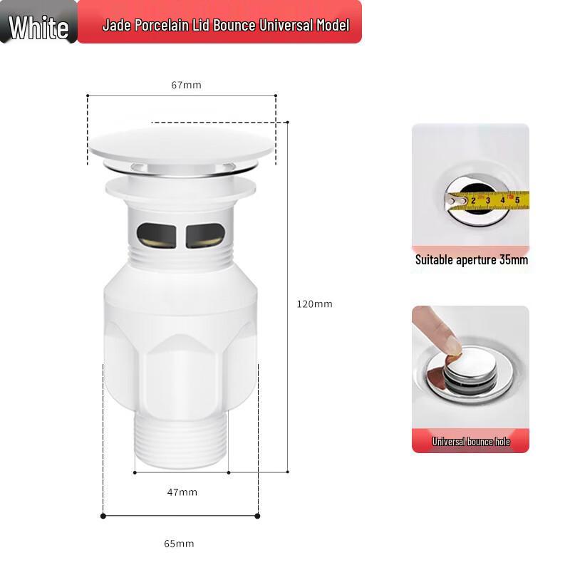 Bathroom Sink Pop-up Drain Stopper