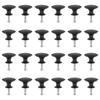 Cabinet Door Handle Set Multipurpose Sturdy Single Grain Small Handle Kit Easy to Install Round Drawer Dresser Pulling Knob for