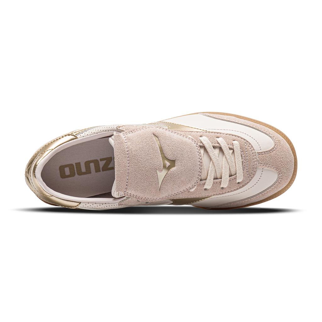 Mizuno CT 01 Skateboard Shoes Women's Low Top Pink Purple/Champagne Gold D1GH263802