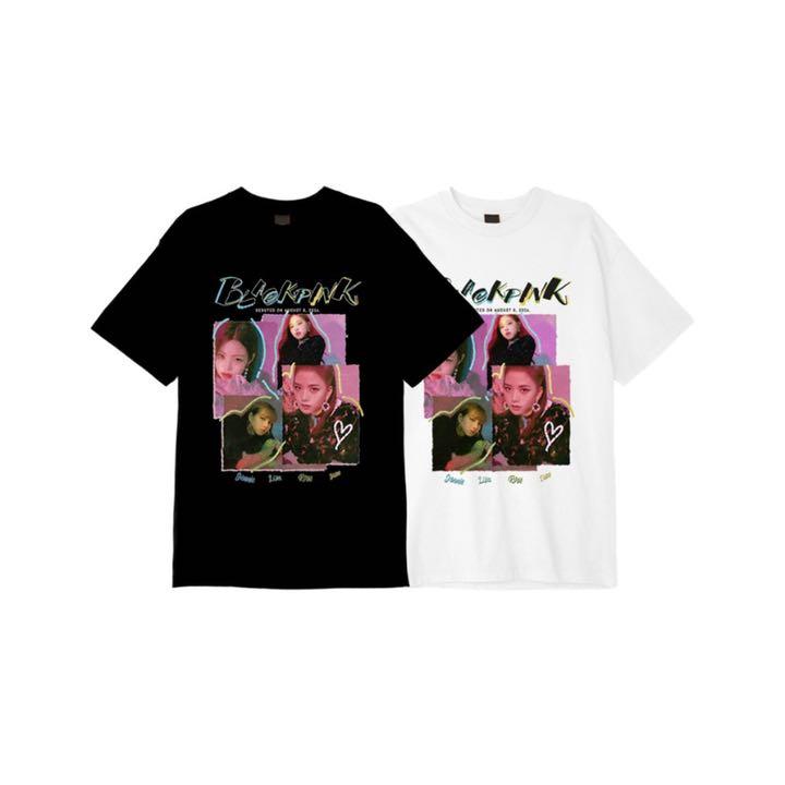 [USED] BLACKPINK T-SHIRT GOODS BLACK