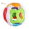 Puntos Colorful Rattle Plastic Hand Bell Grip Ball Funny Newborn Baby Infant Toy Gift