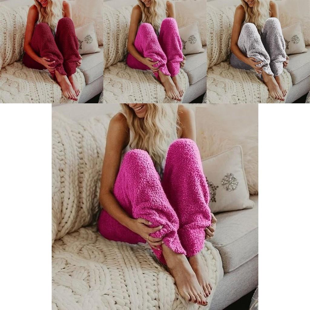 Legere Loungenhose für Damen aus Baumwolle mit hoher Taille