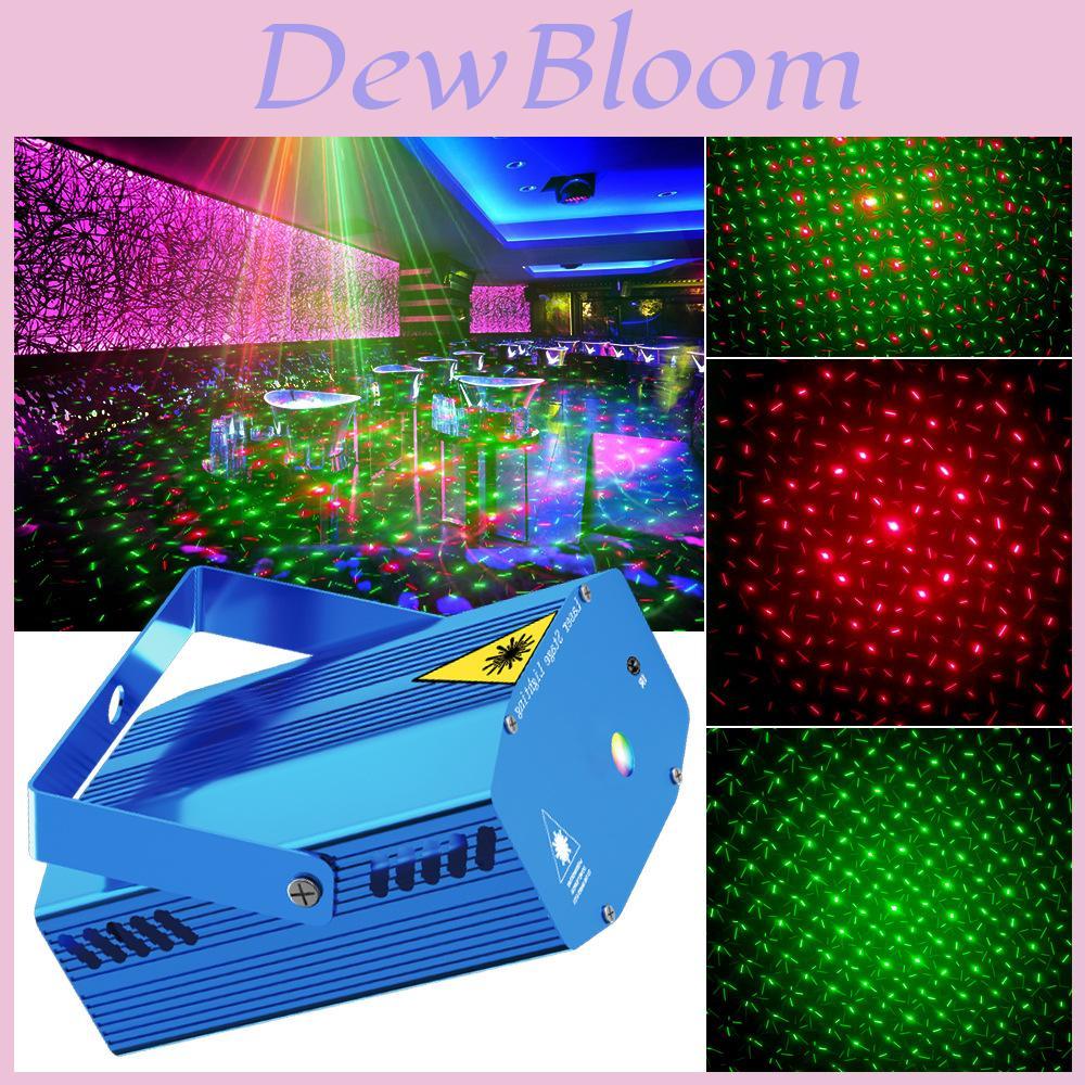 Mini Laser Stage Light With Starry Sky Projector For Indoor Party And Ktv Atmosphere