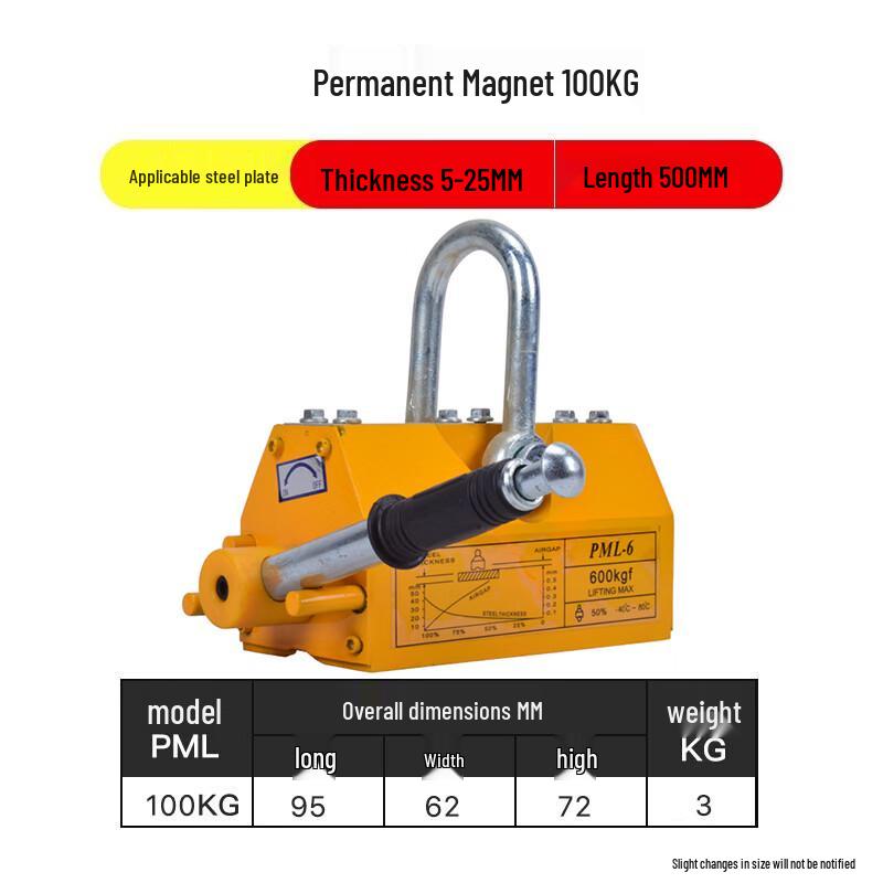 Bei You Permanent Magnet Lifter CN plug (adapter included)