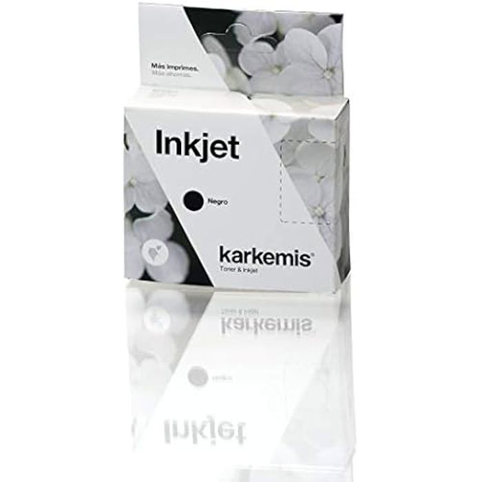 Cartouche D'encre - KARKEMIS - Noir - Écologique - Compatible Epson Stylus - 1 Pièce