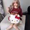 Cat Bow Red Cartoon Shoulder Bag Crossbody Bag Young Girls Women And