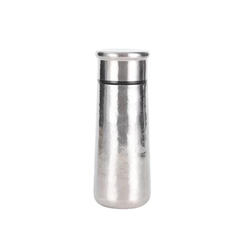 OLOEY Mini Portable Titanium Insulated Tea Infuser Bottle