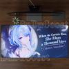 Tastatură și Mousepad Gaming Odette Genshin Impact PC Cauciuc Overlock Mousepad Birou Bază Anti-alunecare Imprimare HD Covor de Birou XXL