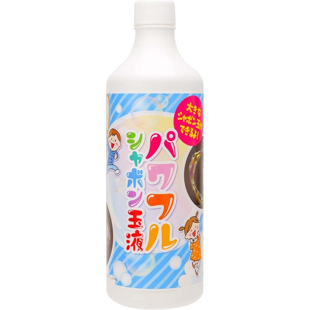 Tomoda Bubble Solution Powerful 1000ml Large Bubbles Outdoor Play Made in Japan