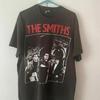 Années 90 The Smiths Groupe Tour Concert noir Réimpression taille S-5XL HH03772 T-shirt Unisexe