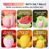 Strawberry Cleansing Fragrance Bath Salt Ball 155g Cleansing Body Bath Salt Ball Skin Care Products