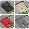 CNC1 Universal Leather Eyeglasses Mount Sunshade Storage Folder Car Interior Decoration Items for Jeep Compass Wrangler Grand Cheroke