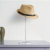 Transparent Desktop Storage Rack Round Freestanding Plastic Shelf  for Barber Shop