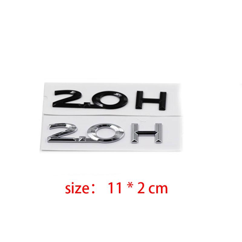 For MKZ Continental Modified Car Rear Logo MKC MKX Rear Trunk Logo 2.0T 3.0T AWD Displacement Logo English Car Logo