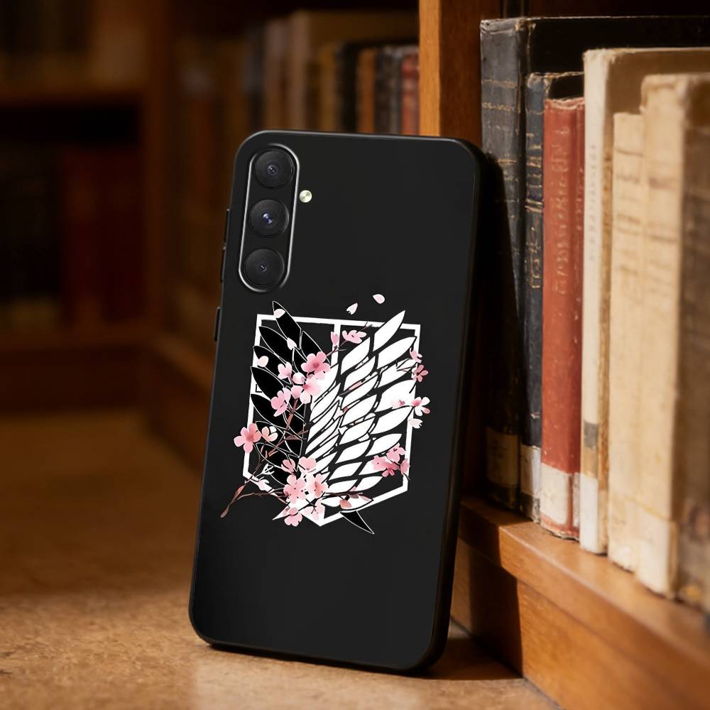 Attack On Titan Handyhülle Für Samsung S26,S25,S24,S23,S22,S21,Plus,Fe,Lite,Andere Schwarze Hülle