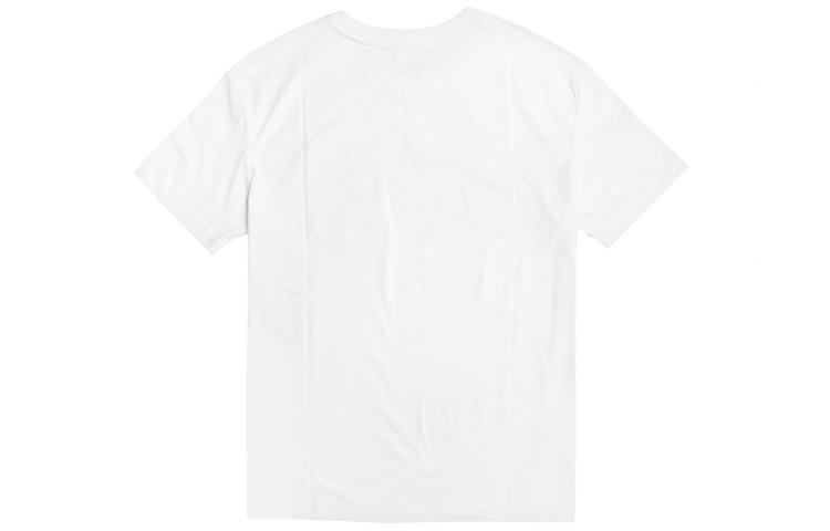 Nike T Shirts Women's White Crew Neck Moderate Straight Fit CU9700-100