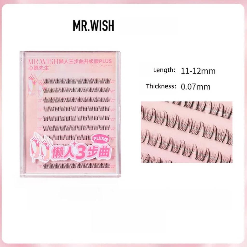 mr.wish ABA Upgrade PLUS Segmentierte Falsche Wimpern, 120 Büschel, 11-12mm