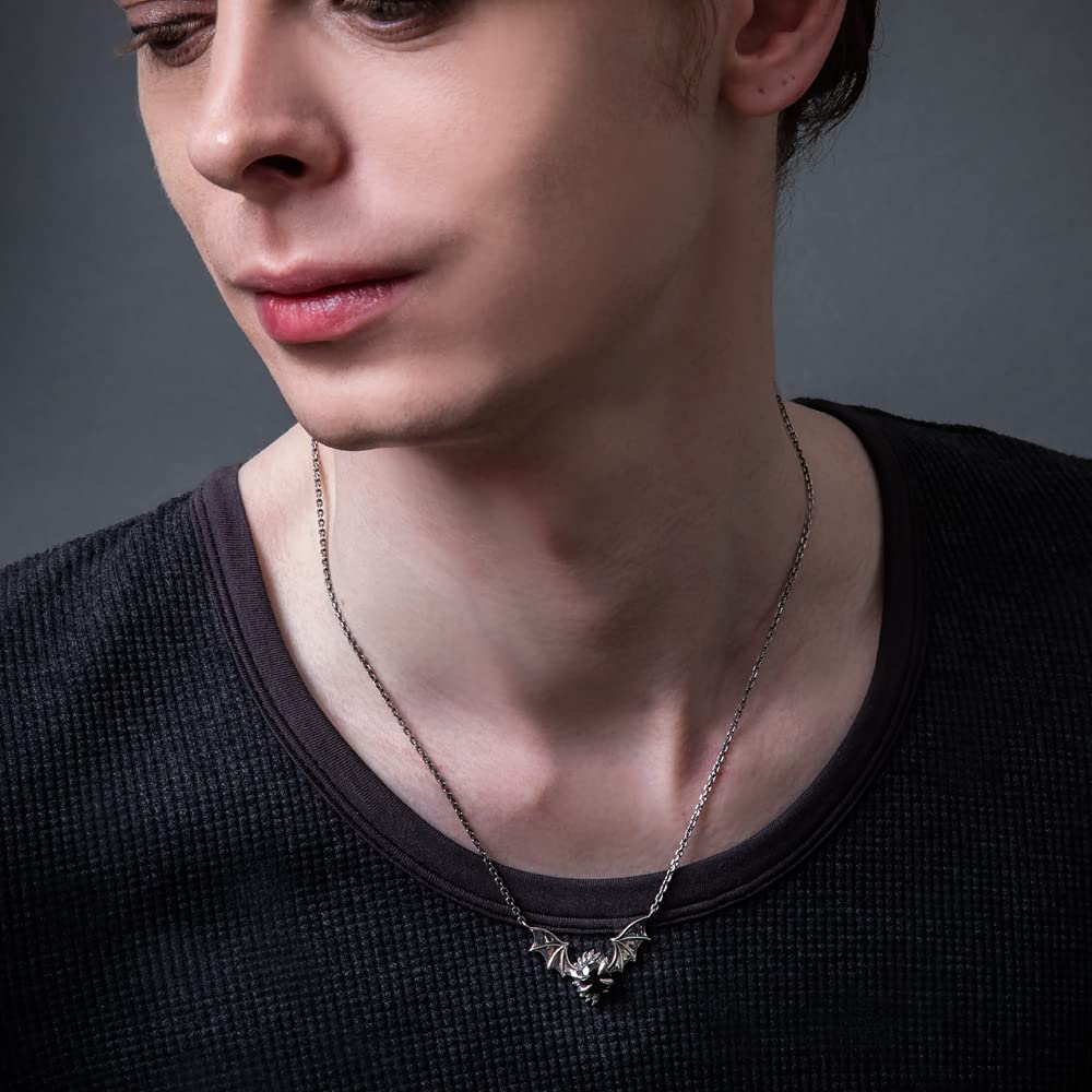 ArtemisClassic ArtemisClassic Devil Wings Pendant ACP0348 Silver Accessories Brand Jewelry Silver 925 [Artemis Classic] Men's