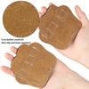 1 Pair Cat Paw 4-Finger Anti-Slip Workout Grips Faux Leather Palm Protection Weight Lifting Dumbbell Deadlift Pull-Up Grippers Gym Exercise Fingerless