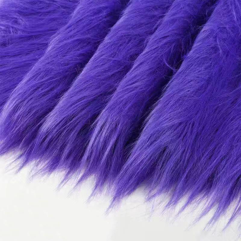 1,8 m Fuskpälsband DIY Klädsömnad Fluffig Kantkantning Tyg Heminredning Sömnad Kostymrand Plyschpäls