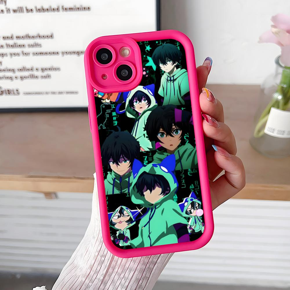 

SK8 Infinity Miya Chinen Phone Case for iPhone 17 16 15 14 13 12 11 Air Pro Max Plus Red Soft TPU Shockproof Cover iPhone 15 Pro