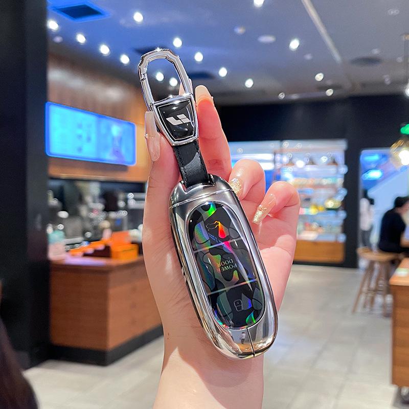 Li Auto Key Cover: Fits 25 L7, 24 L9, One, and L8 Models with Premium Metal Buckle and Full Protection for L6