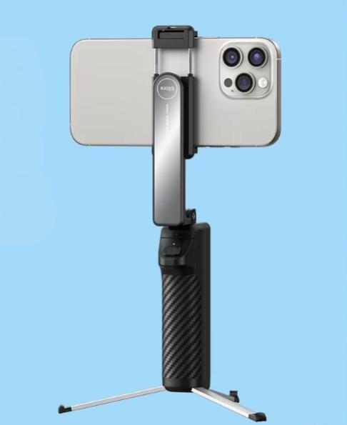 Mini Selfie Stick With Stand Travel Portable 360 Rotating Tripod Phone Holder Live Broadcast Stable Concert Vlog