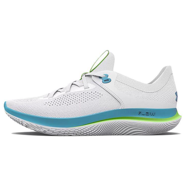 Under Armour Flow Synchronicity New Environment Sport Simple Fabric Low Top Running Shoes Women sneaker White 3025865-100