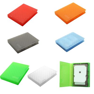 2.5 Inch IDE SATA HDD Storage Box Protective Cover with Dust Proof & Shock Proof Designs Upgrades for Hard Disk Drive