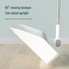 Indoor/Outdoor Broom and Dustpan Set with Magic Silicone Bristles
