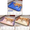 Pet Cozy Dog Bed With Oxford Cloth For All Seasons And Breathable Comfort For Small To Large Dogs