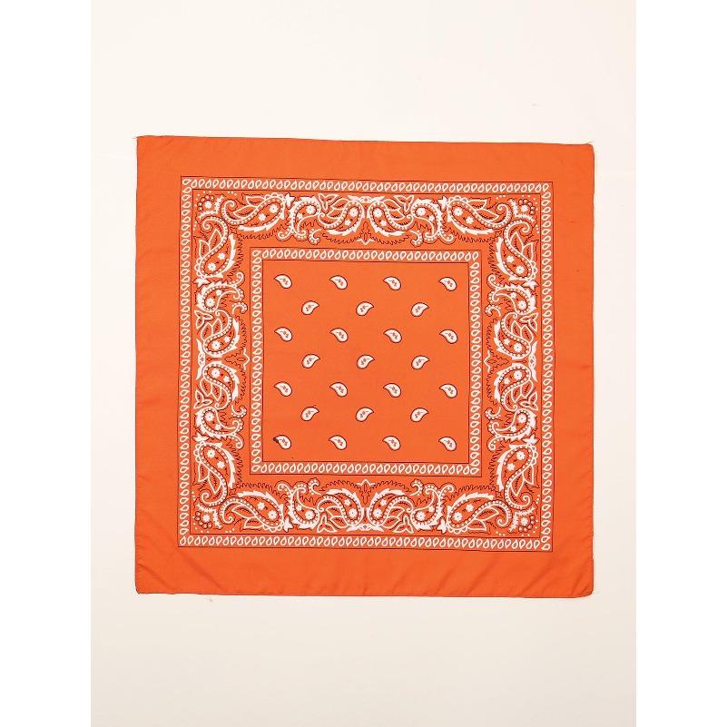 54cm*54cm Fashion Cotton Hip Hop Head Scarf Paisley Square Scarves Headwear Bandanna Hair Band Neck Wrist Wrap Band Accessories