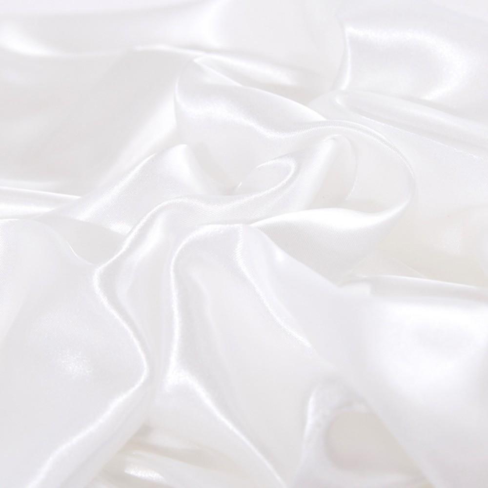 Soft Imitated Silk Pillow Case Satin Material Decorative Pillow Case  for Home Decor
