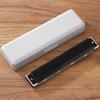 24-Hole Professional Harmonica for Beginner, Diatonic Double Tremolo Harmonica Fit for Adults Music Student Teacher Gift